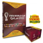 De FIFA World Cup Qatar 2022™ officiële stickercollectie - hardcoveralbum bundel