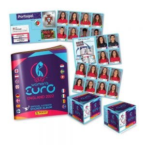 EURO WOMEN 2022™ collection de stickers - 100 pochettes + 1 album + 1 set de mise à jour